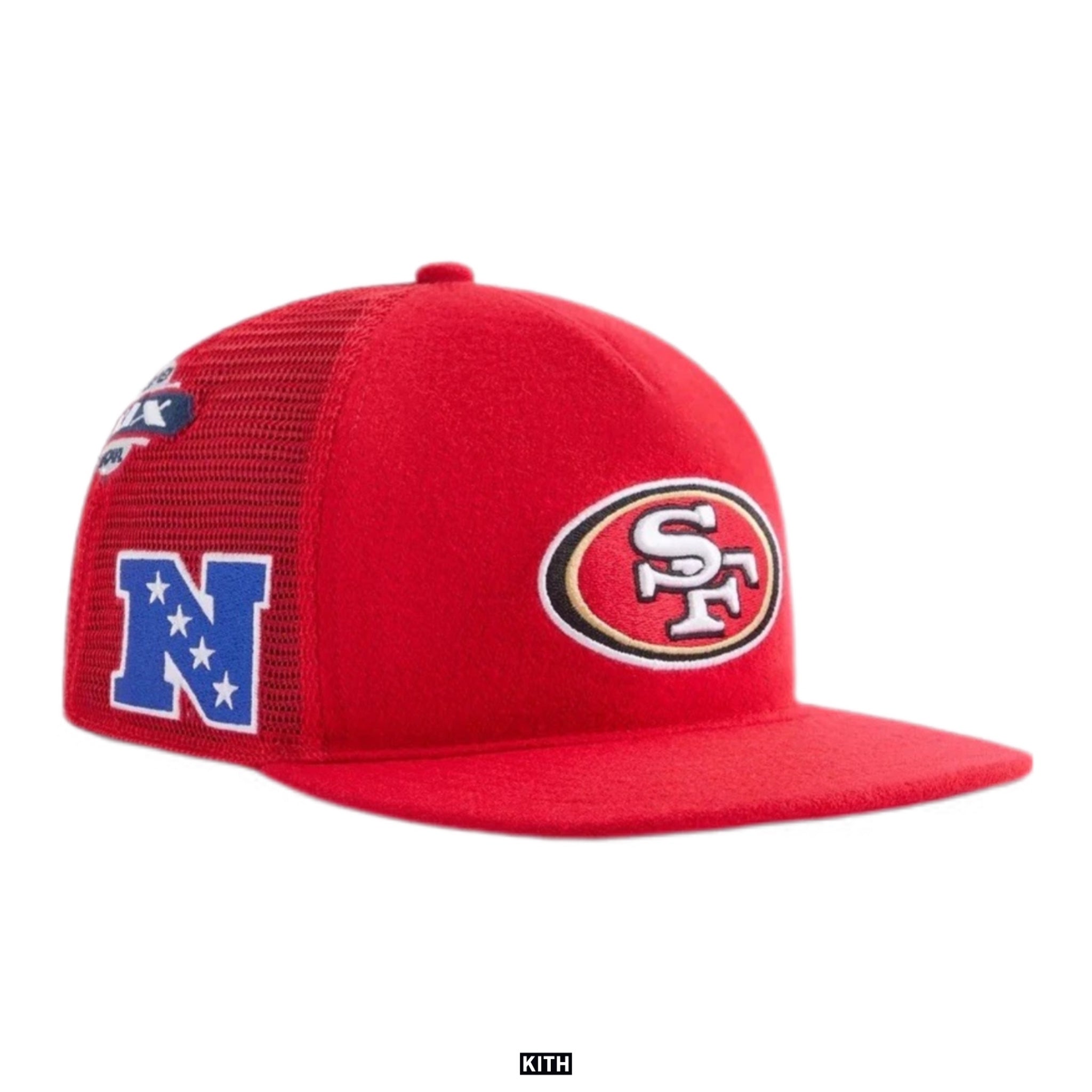 Kith & '47 for the NFL San Francisco 49ers Wool All-Over Hitch Trucker Hat