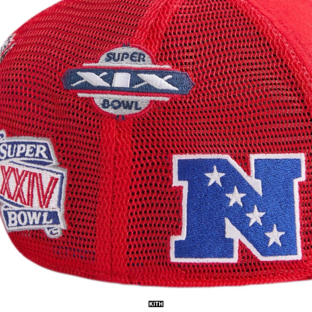 Kith & '47 for the NFL San Francisco 49ers Wool All-Over Hitch Trucker Hat