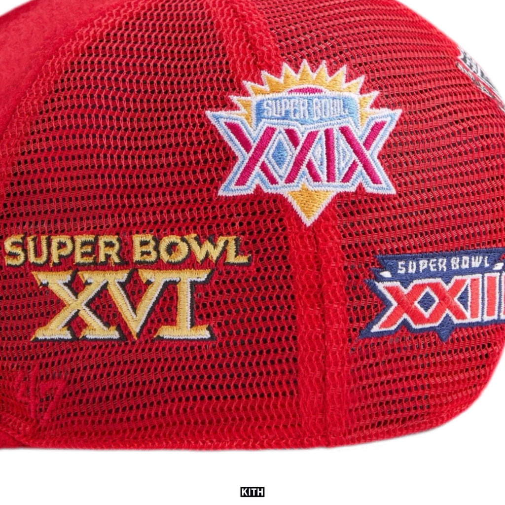 Kith & '47 for the NFL San Francisco 49ers Wool All-Over Hitch Trucker Hat