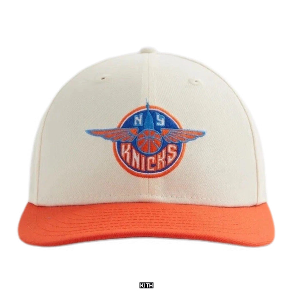 Kith & New Era for the New York Knicks Wing Logo Logo 59FIFTY Low Profile Fitted Cap Hat