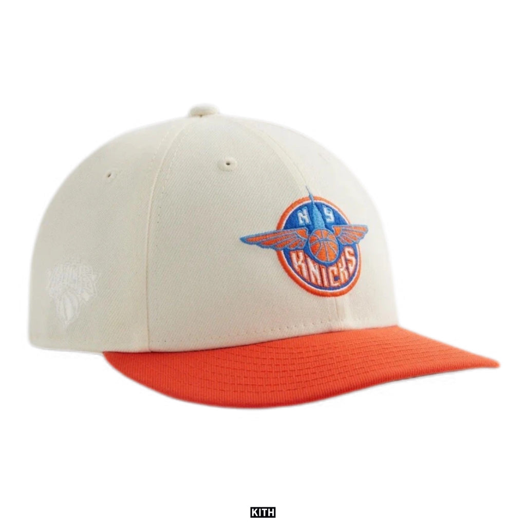 Kith & New Era for the New York Knicks Wing Logo Logo 59FIFTY Low Profile Fitted Cap Hat