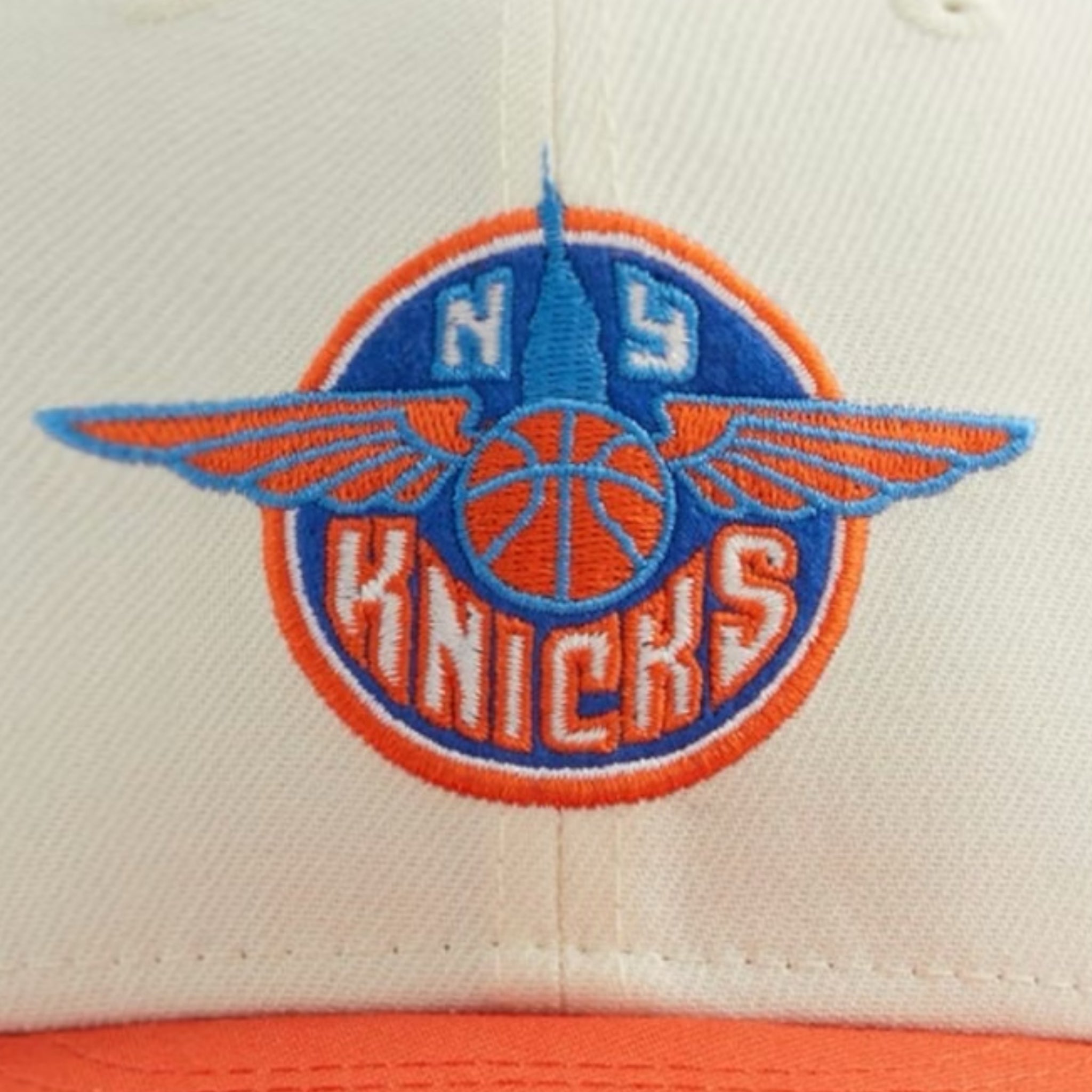 Kith & New Era for the New York Knicks Wing Logo Logo 59FIFTY Low Profile Fitted Cap Hat