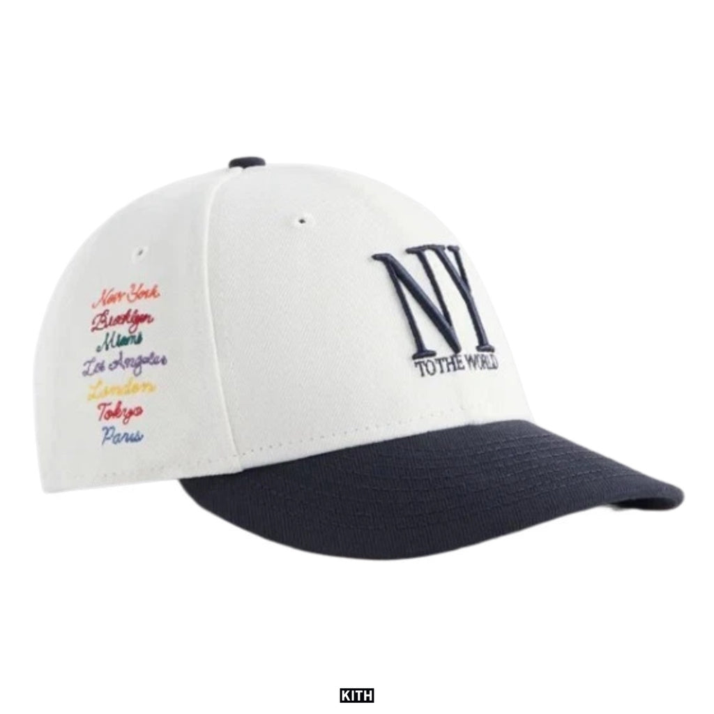 Kith & New Era New York to the World Big Apple 59FIFTY Low Profile Fitted Cap Hat