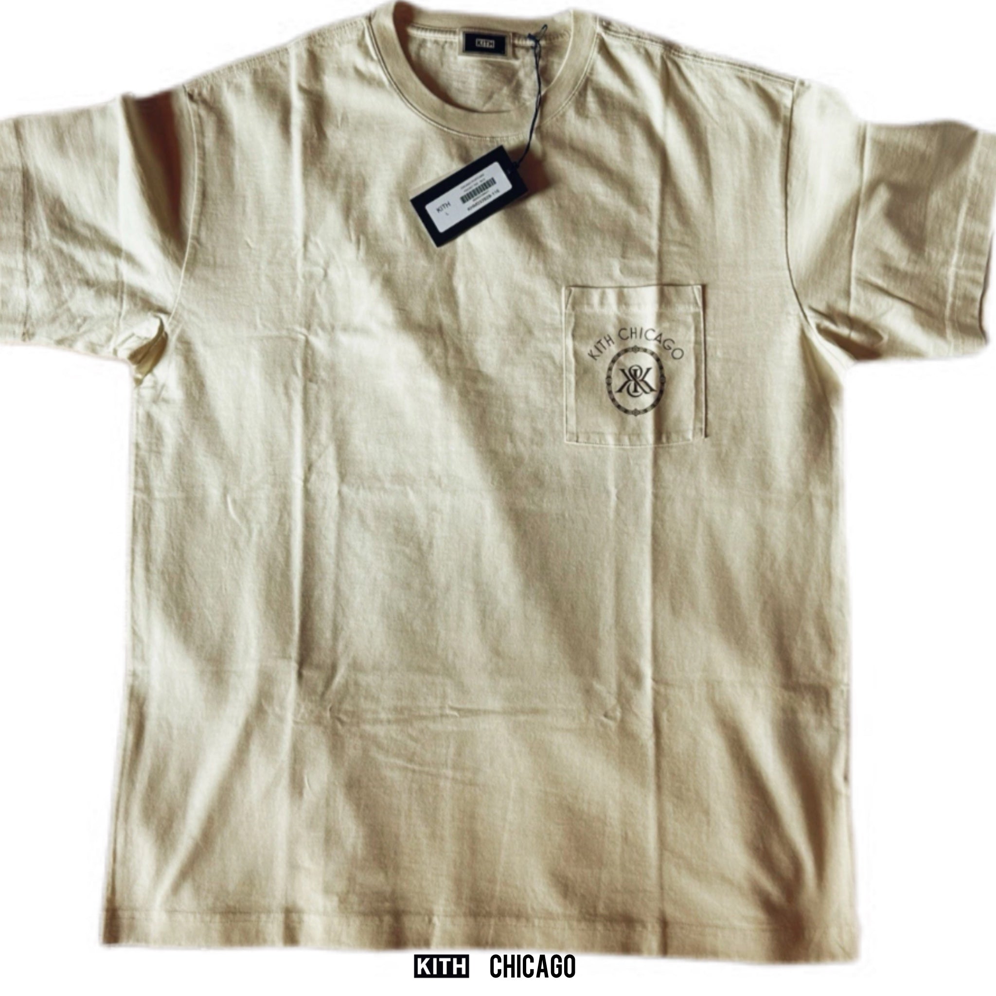Kith Chicago Postcard Pocket Vintage Tee | Store Exclusive