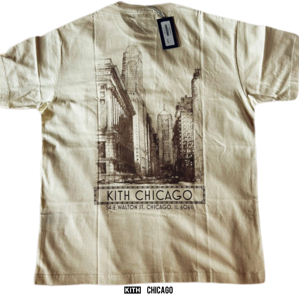 Kith Chicago Postcard Pocket Vintage Tee | Store Exclusive