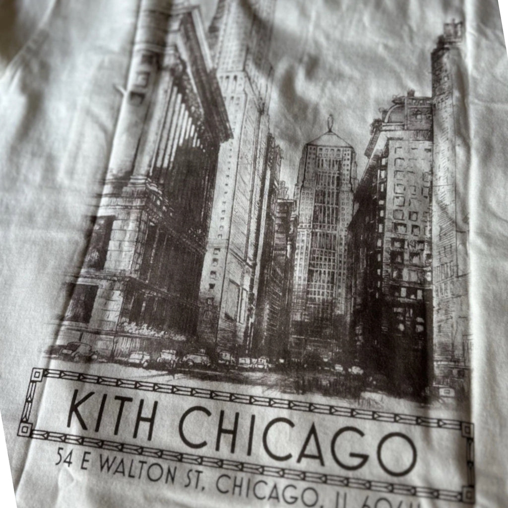 Kith Chicago Postcard Pocket Vintage Tee | Store Exclusive