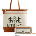 Kith Ivy Club for Wilson Leather Trimmed Tote With Ball Bag