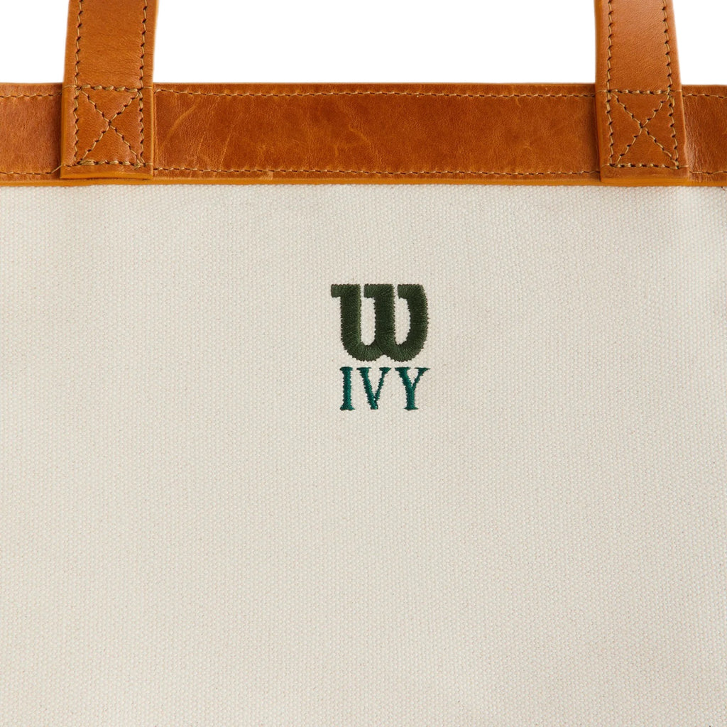 Kith Ivy Club for Wilson Leather Trimmed Tote With Ball Bag