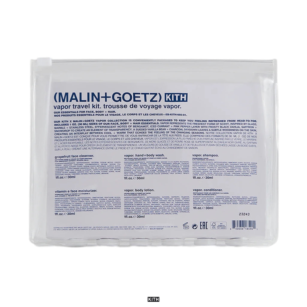 Kith for MALIN+GOETZ Vapor Travel Set