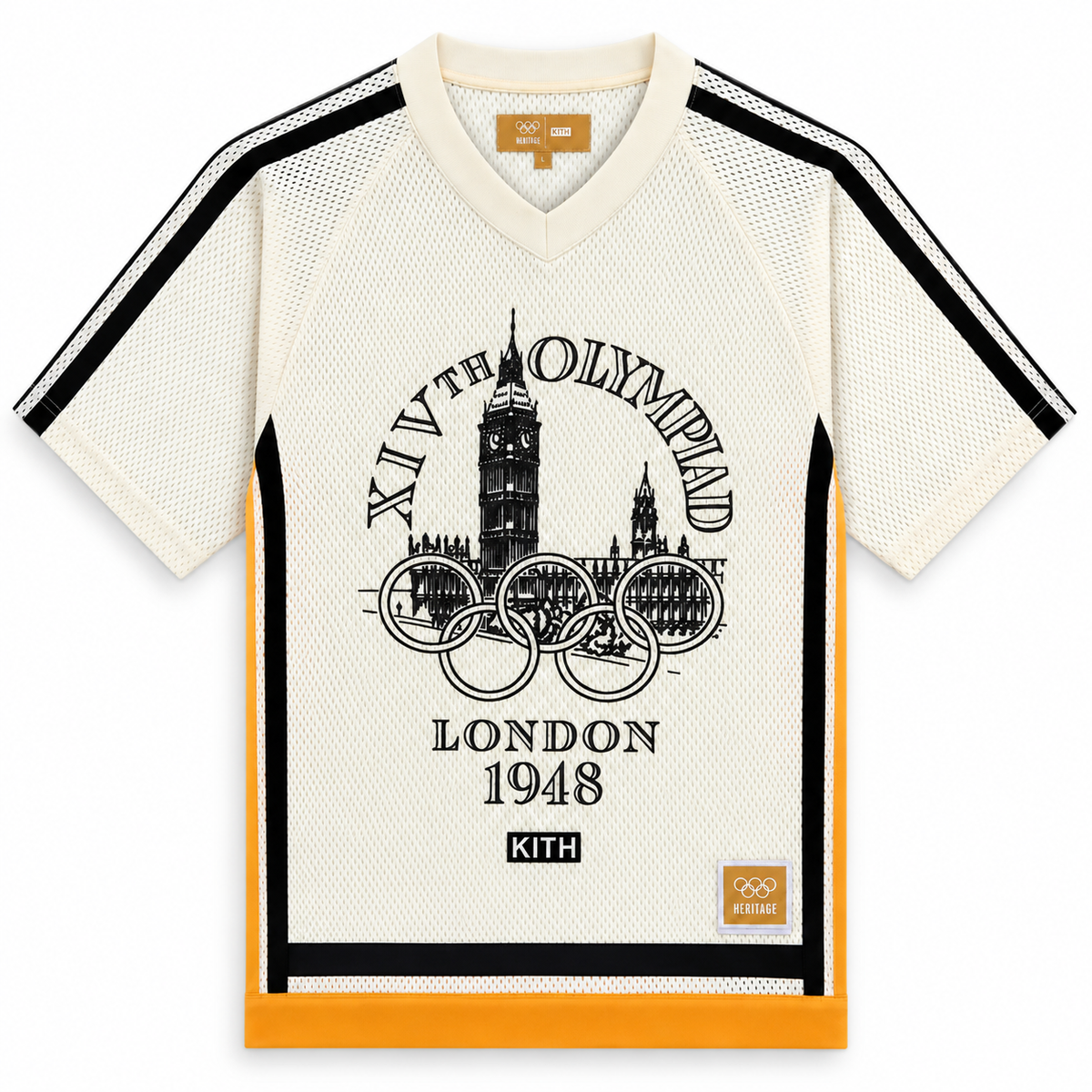 Kith Olympic Heritage London 1948 Mesh Leon Jersey Silk 2024