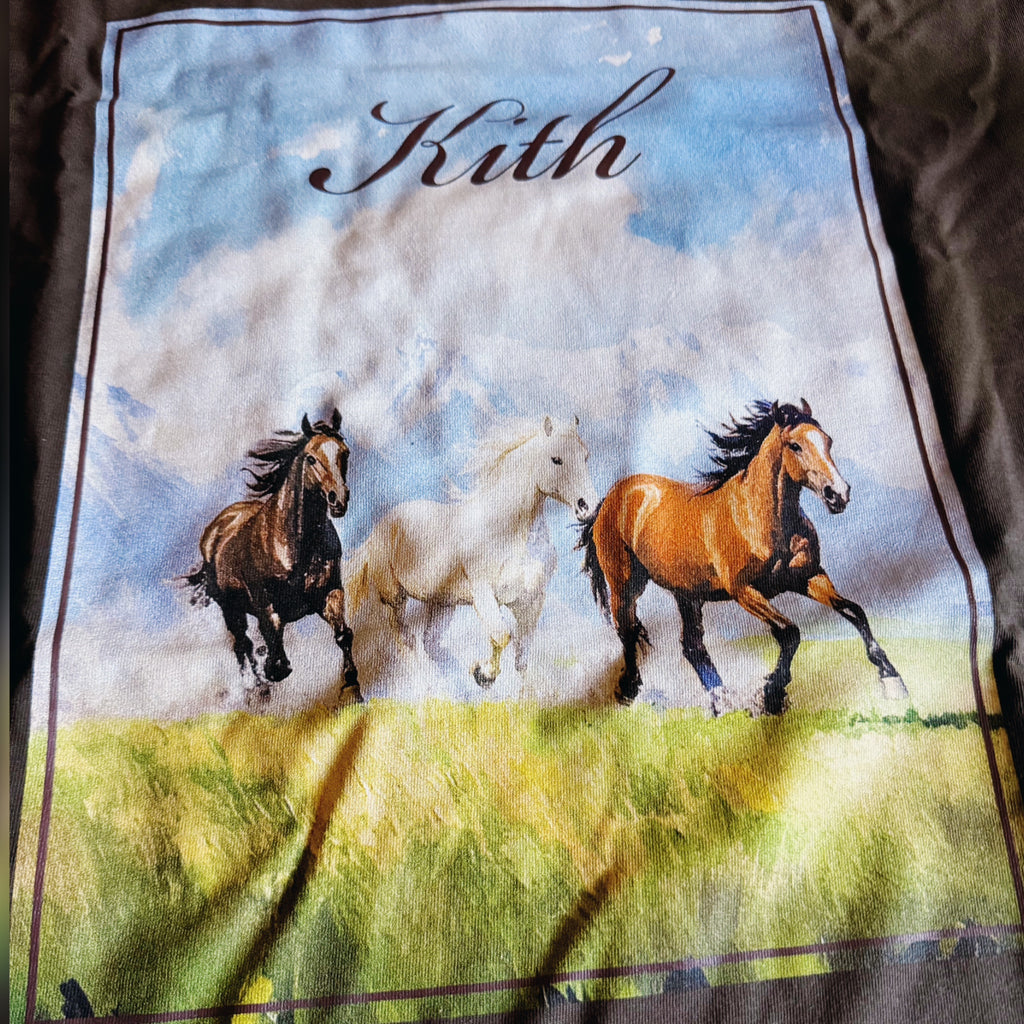 Kith Mustang Long Sleeve Vintage Tee | Store Exclusive