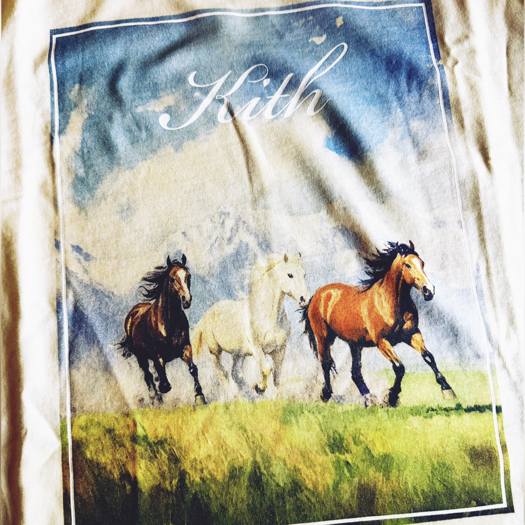 Kith Mustang Long Sleeve Vintage Tee | Store Exclusive