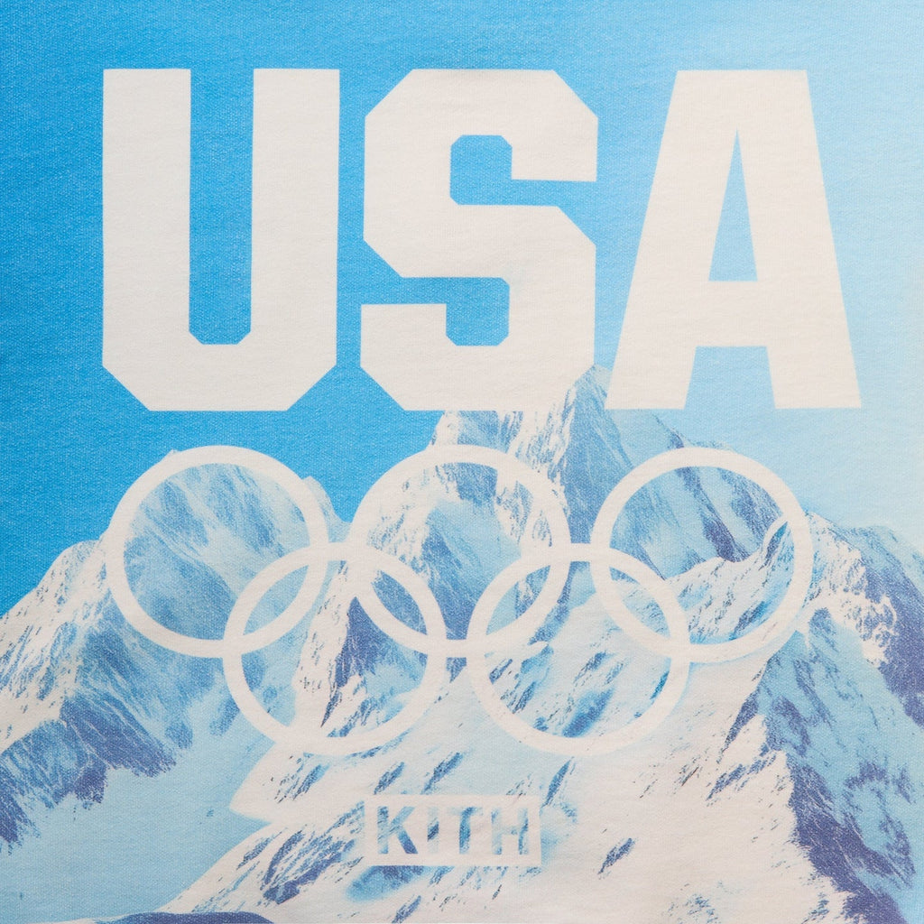 Kith for Team USA Winter Mountain Quarter Zip Sweater