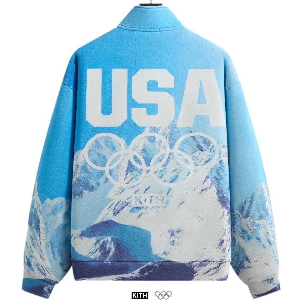 Kith for Team USA Winter Mountain Quarter Zip Sweater