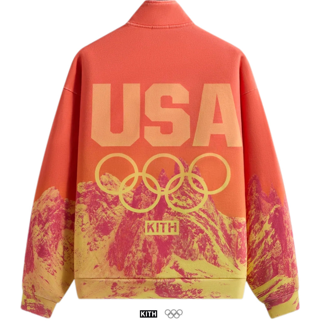 Kith for Team USA Winter Mountain Quarter Zip Sweater