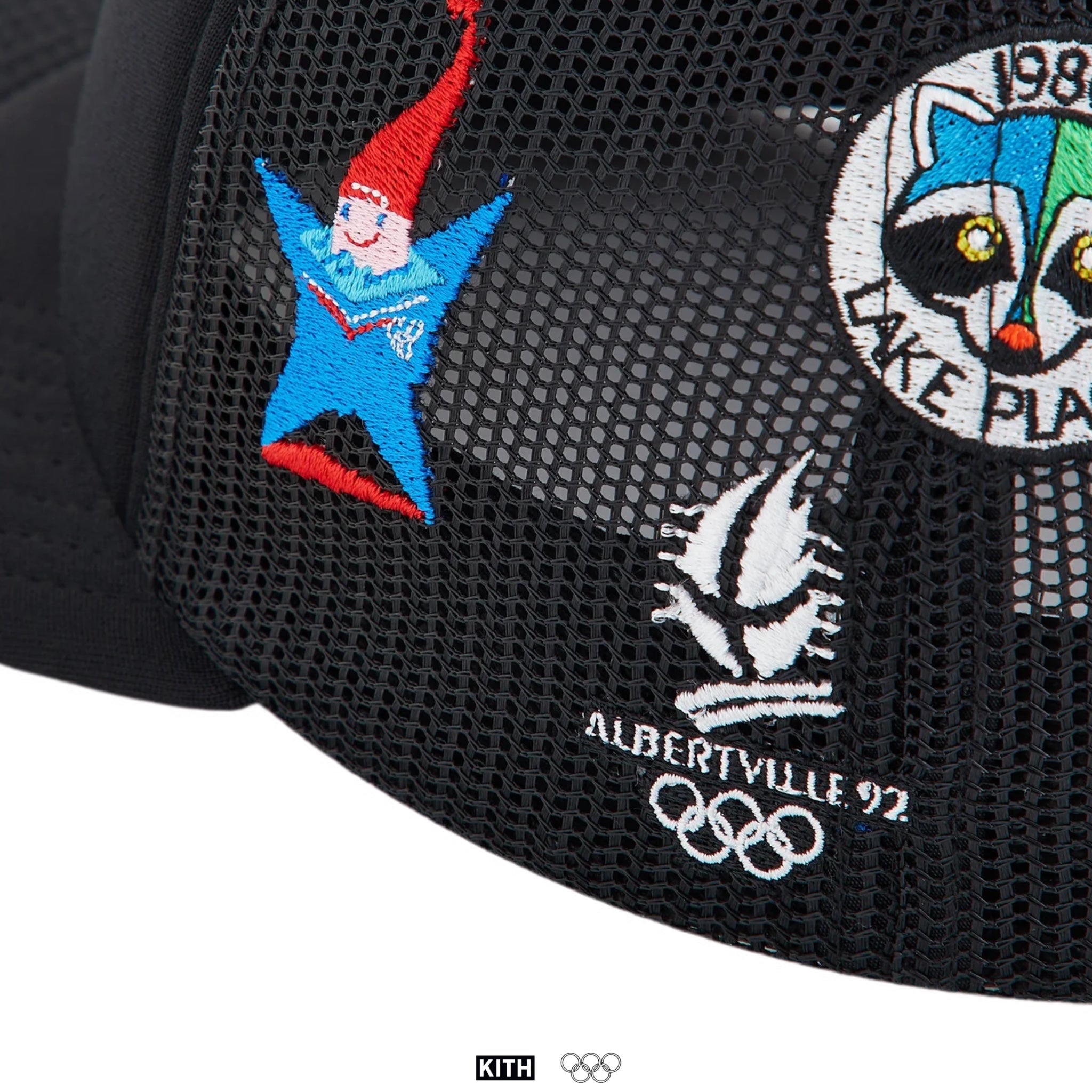 Kith for Olympics Heritage All-Over Logo Poly Foam Nolan Trucker Hat
