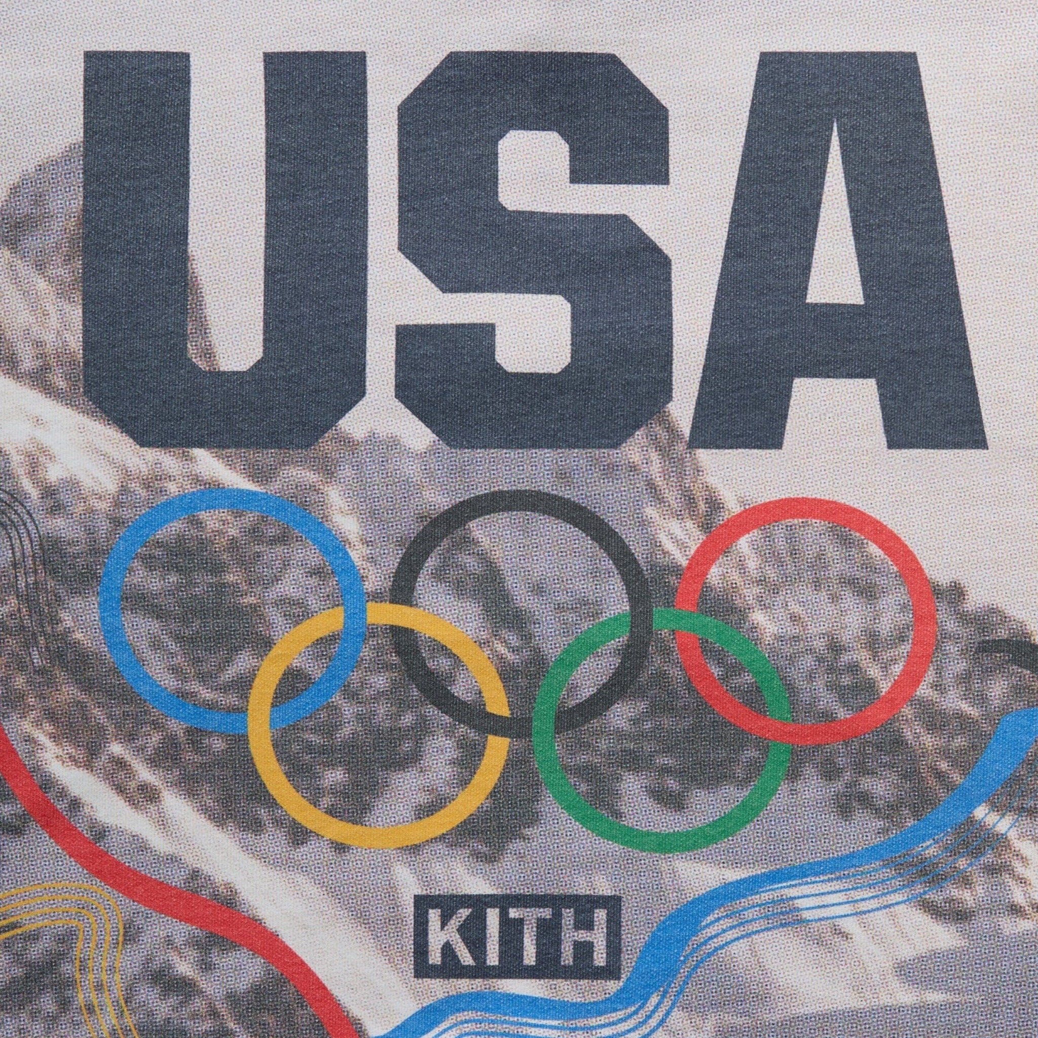 Kith for Team USA Winter Mountain Quarter Zip Sweater