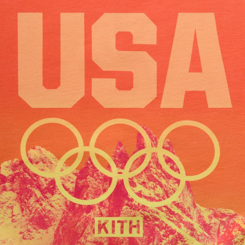 Kith for Team USA Winter Mountain Quarter Zip Sweater