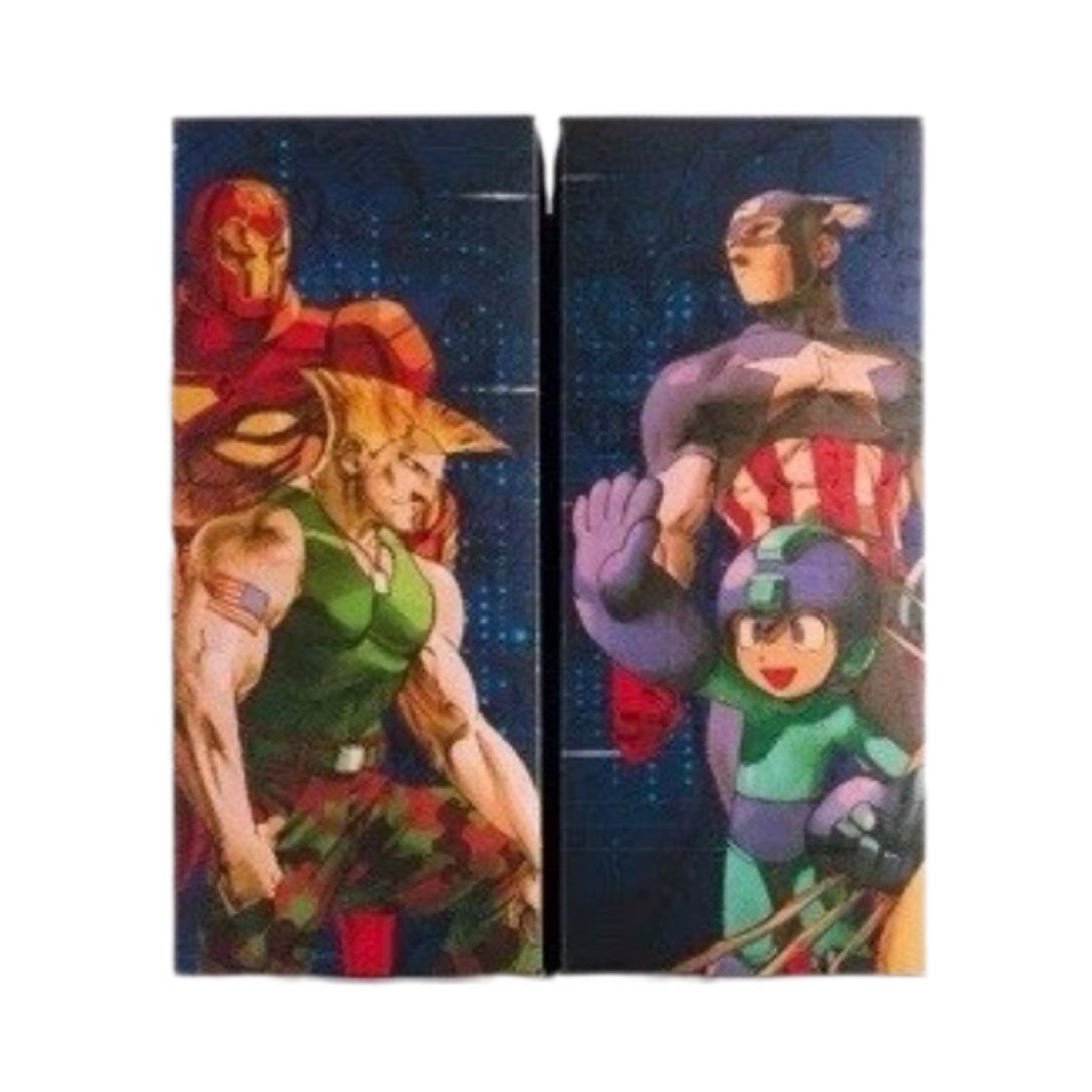 Kith Marvel VS CAPCOM ASICS GEL- Kayano 12.1 Captain America SINGLE PAIR With Comic Book