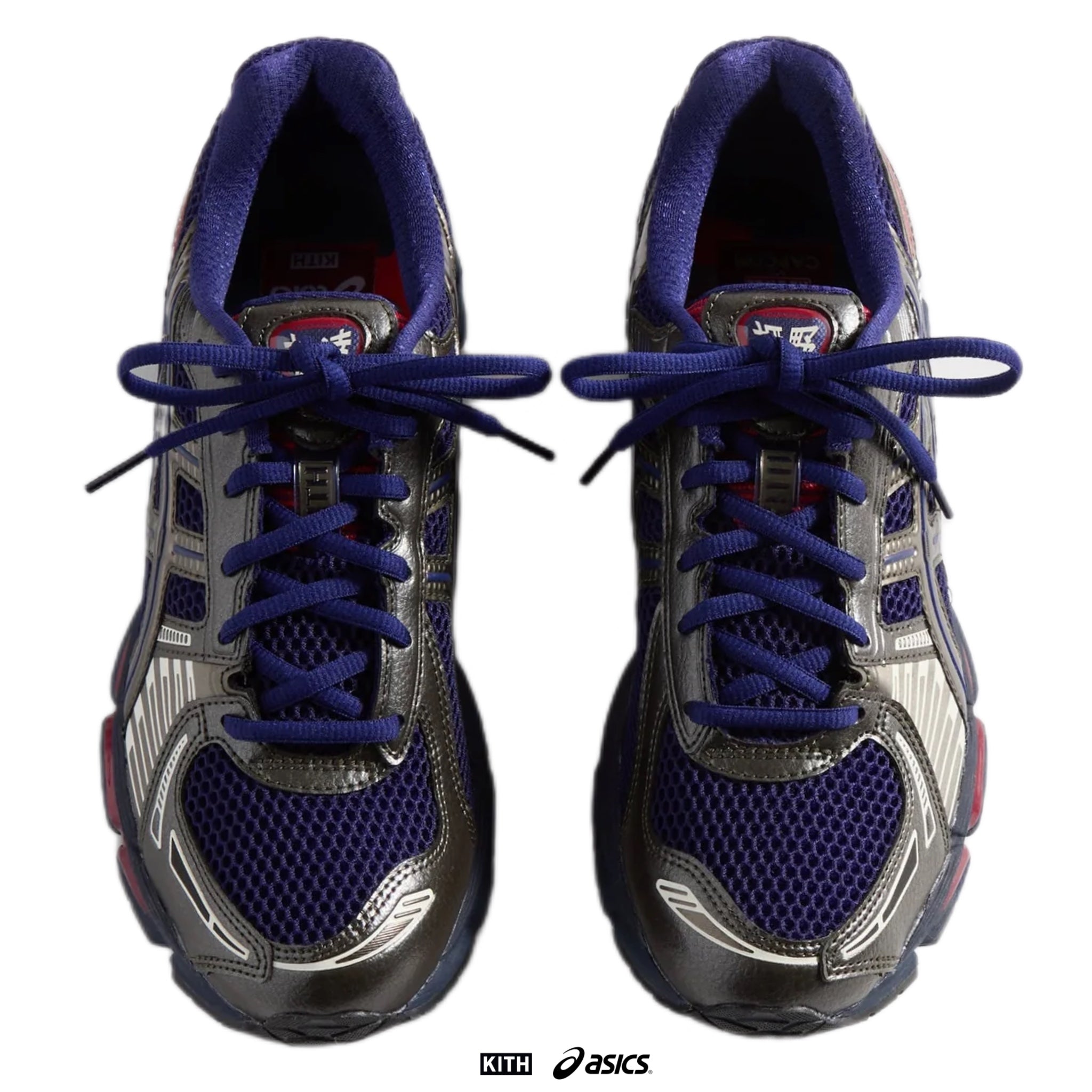 Kith Marvel VS CAPCOM ASICS GEL- Kayano 12.1 Captain America SINGLE PAIR With Comic Book