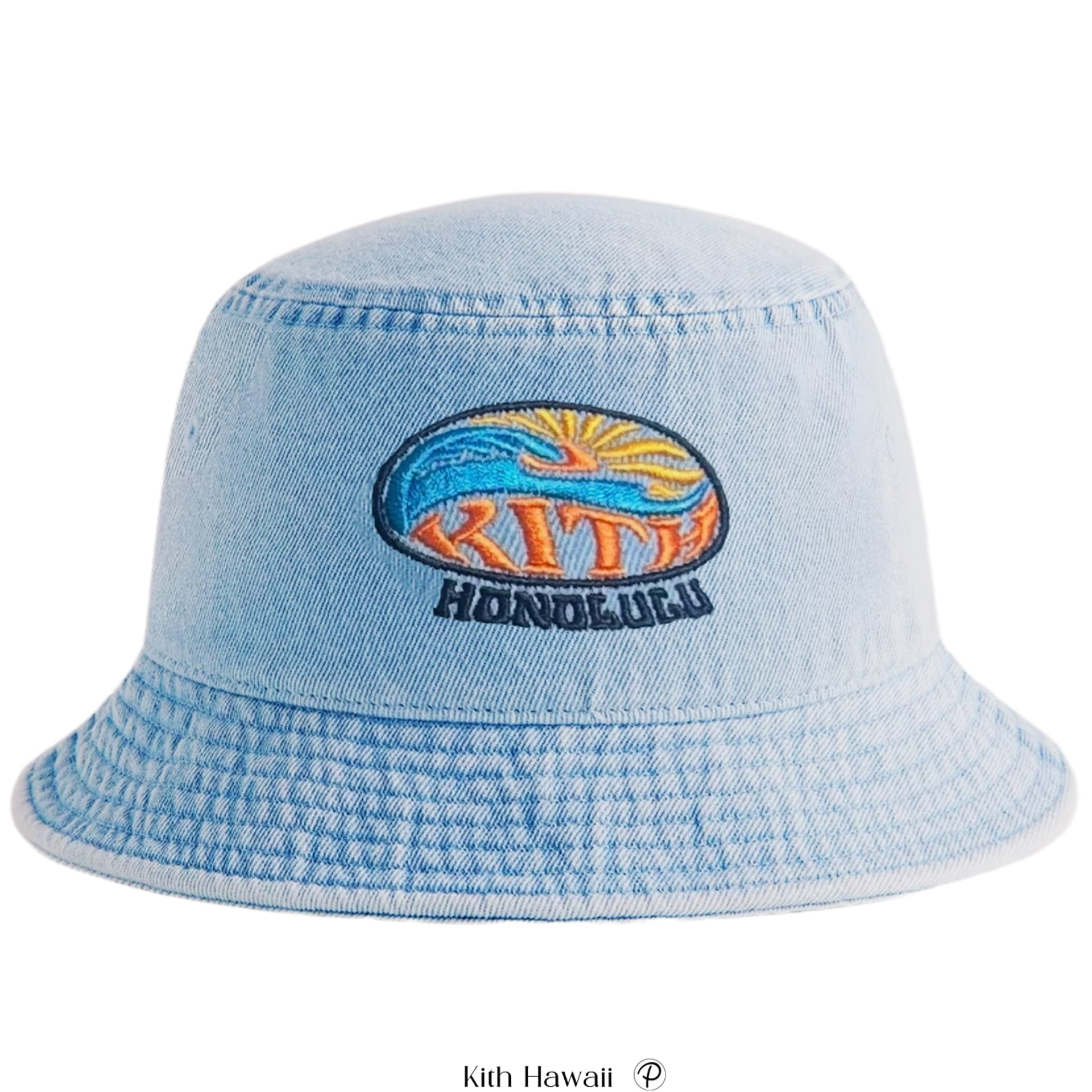 帽子 Kith Denim Twill Dawson Bucket Hat Kith Hawaii Denim Dawson Bucket Hat | Store Exclusive – PlunkSneaks
