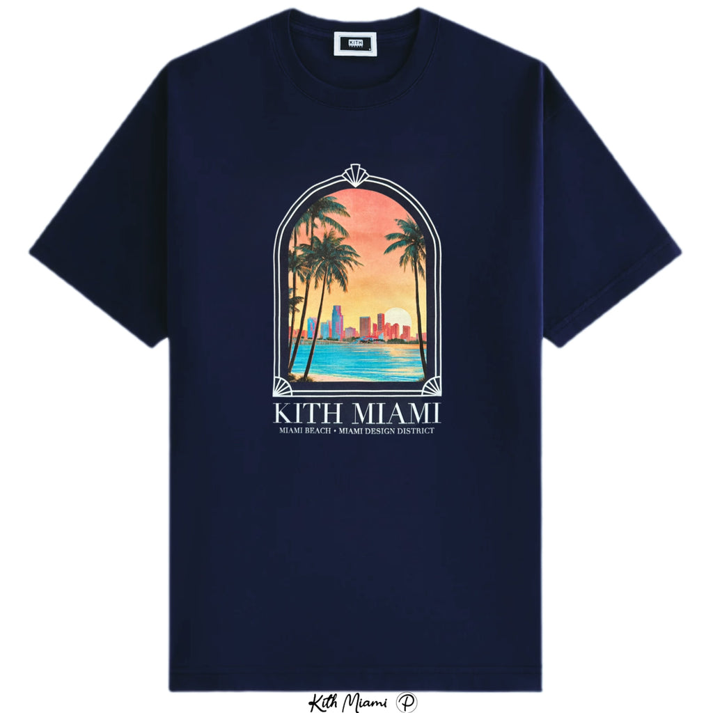 Kith Miami Nights Sunset Jones Tee | Store Exclusive