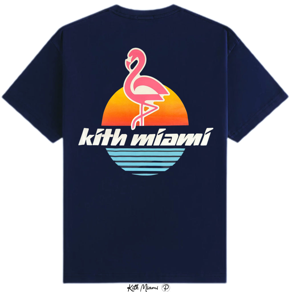 Kith Miami Flamingos Vintage Tee | Store Exclusive