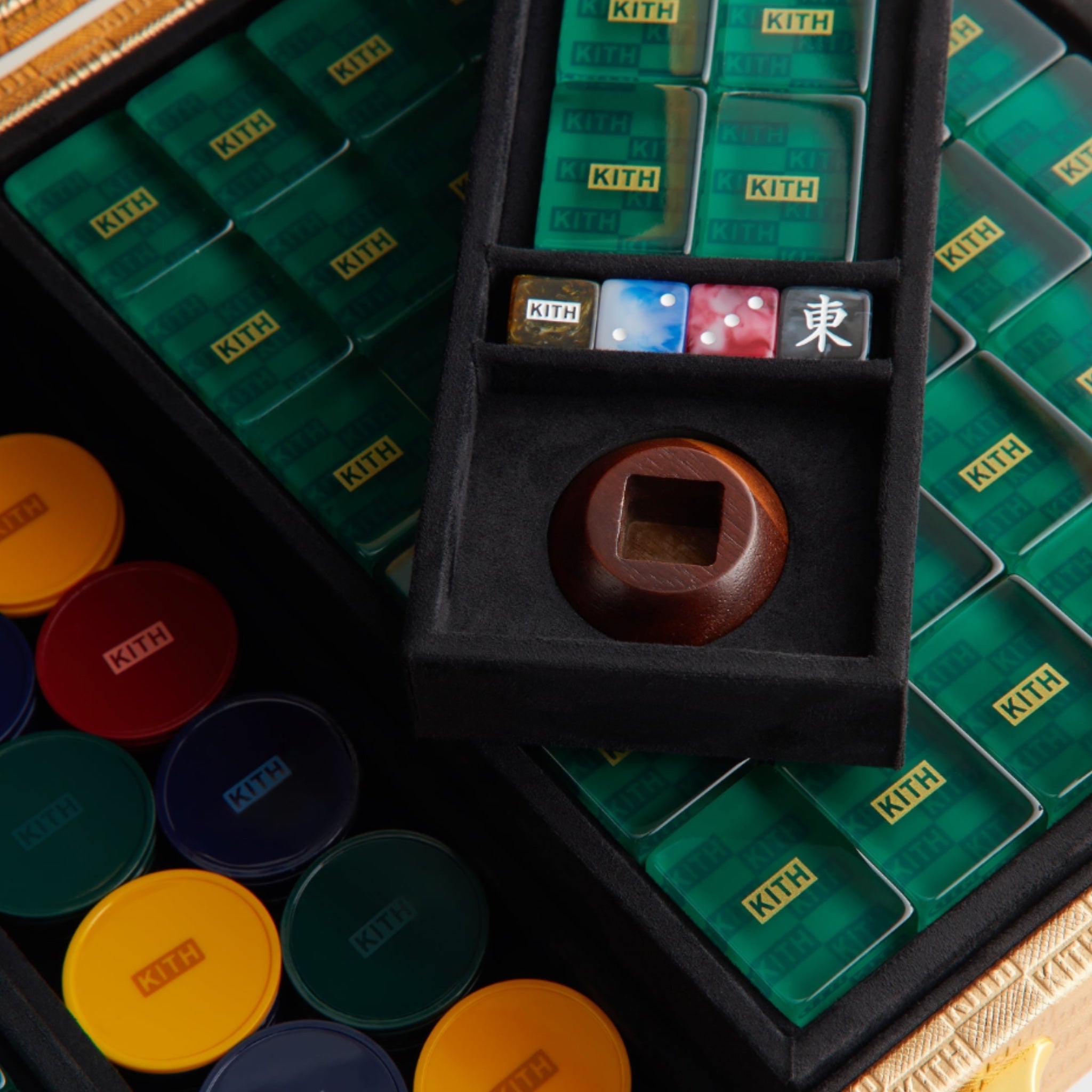 Kith Treats Year of the Horse Mahjong Set with Briefcase