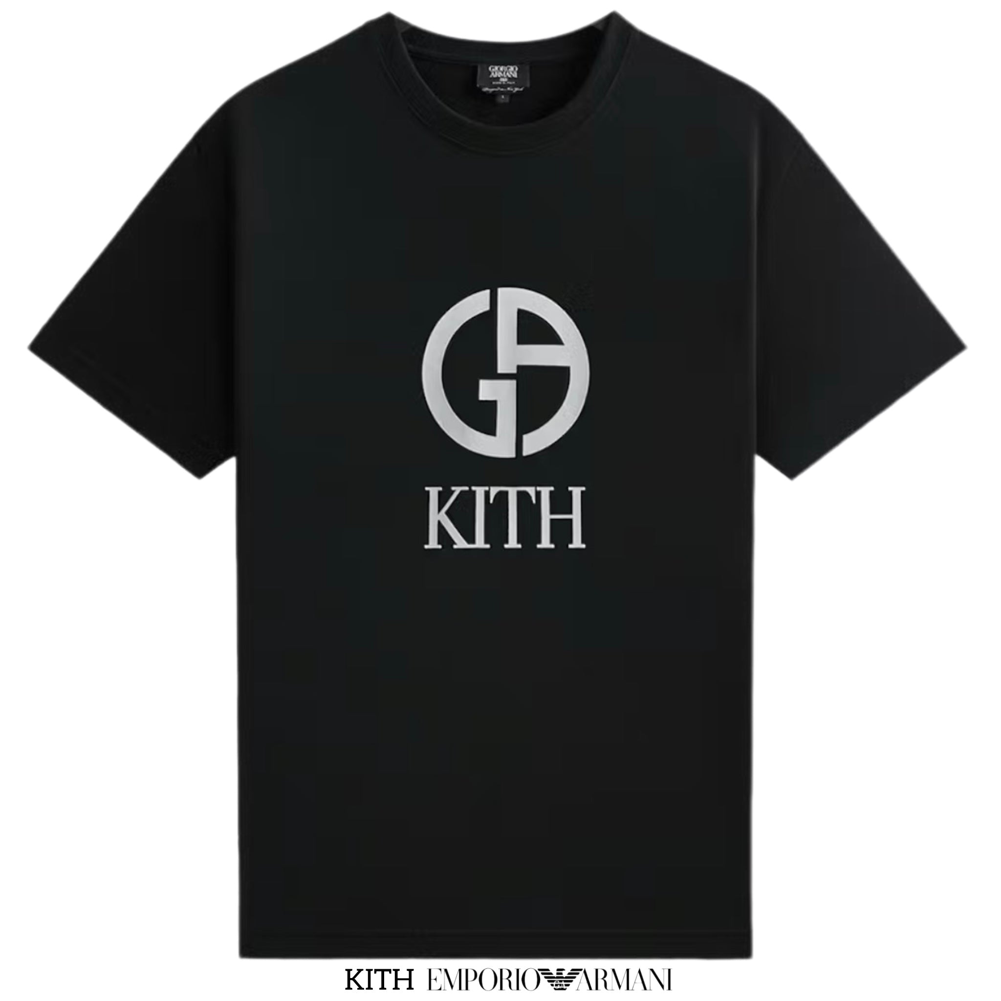 Kith Giorgio Armani Classic Logo Tee