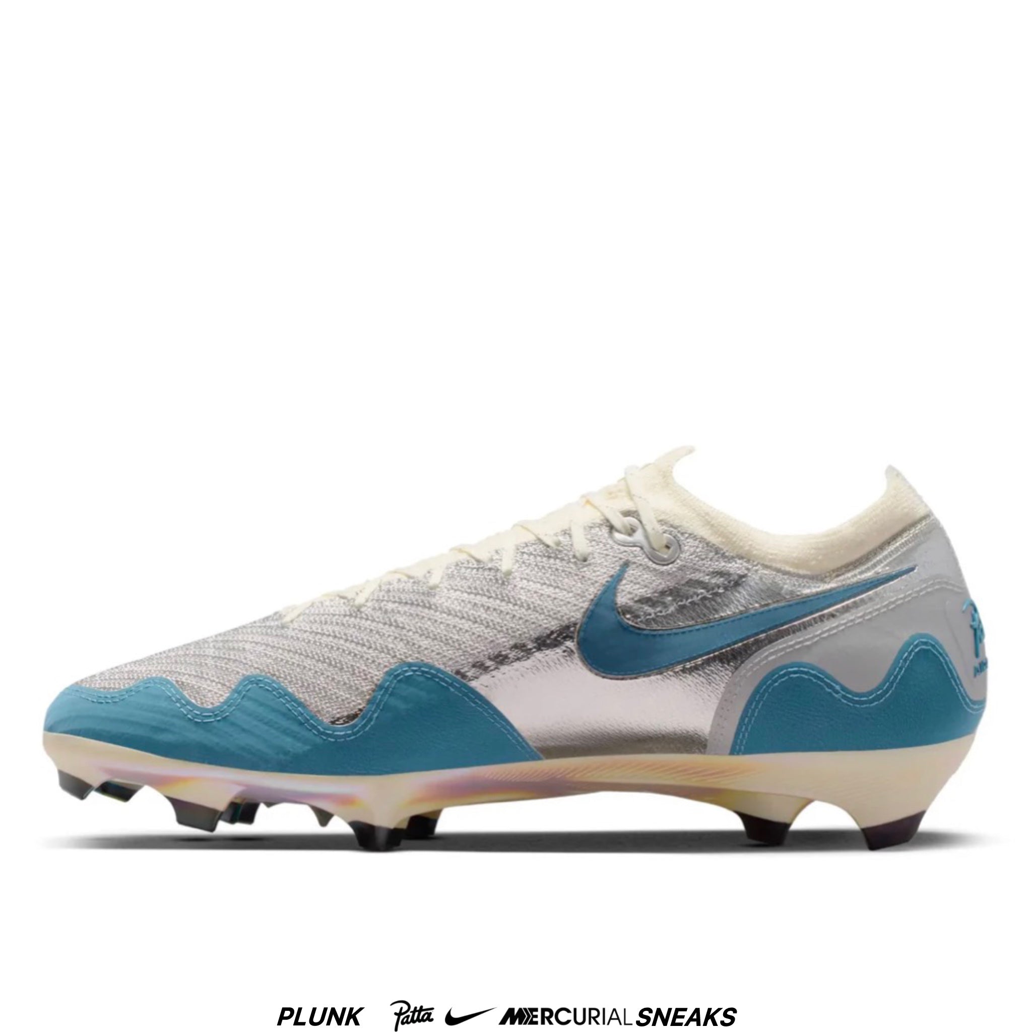 Patta x Nike Mercurial Vapor 16 Elite Noise Aqua Waves