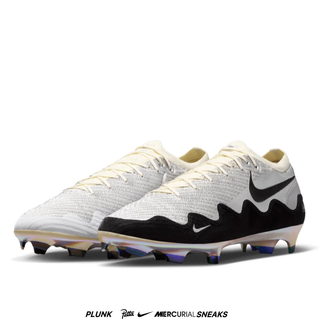 Patta x Nike Mercurial Vapor 16 Elite Chrome Black White