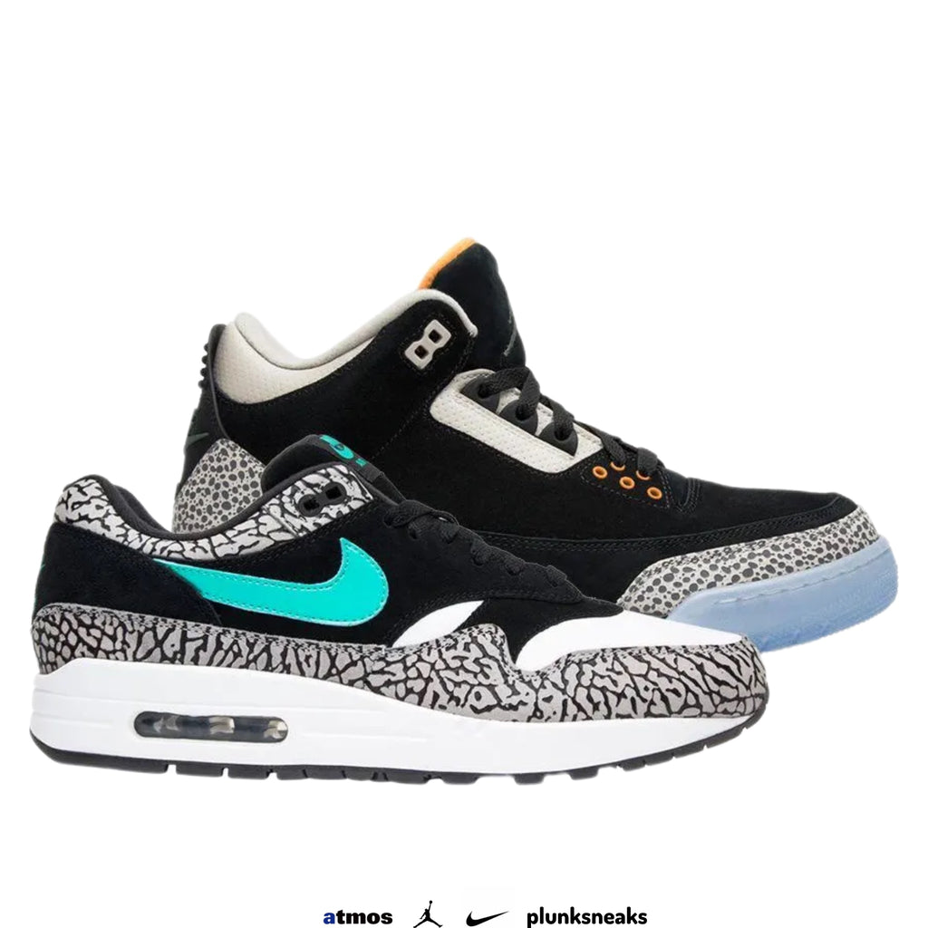 Atmos x Jordan 3 Nike Air Max Safari Pack 2017 (USED)