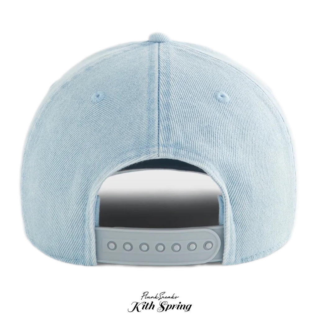 Kith K&K New York Denim Bay Low Pinch Crown Snapback
