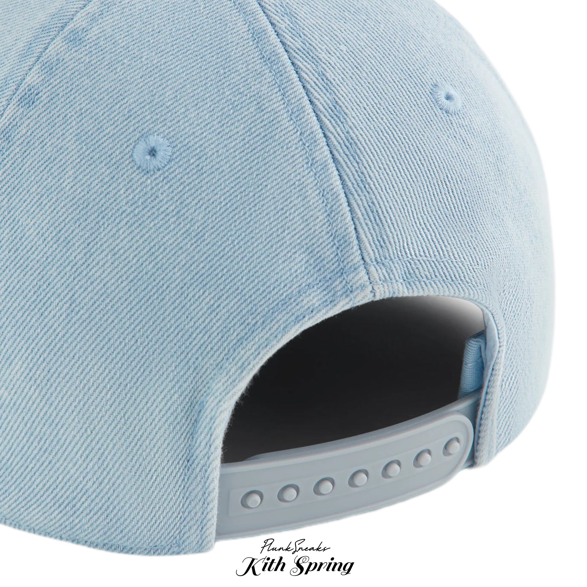 Kith K&K New York Denim Bay Low Pinch Crown Snapback