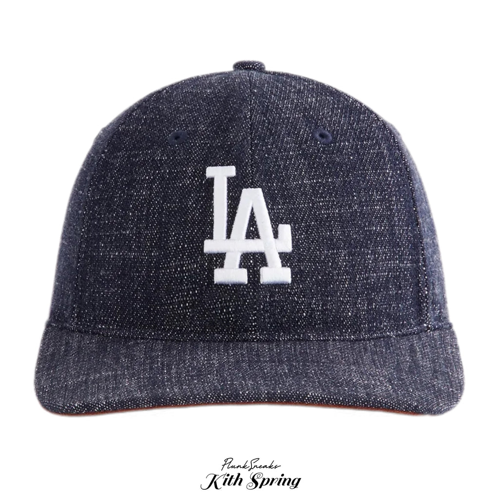 Kith & Kin & '47 for the Los Angeles Dodgers Wool Denim Franchise LS Cap