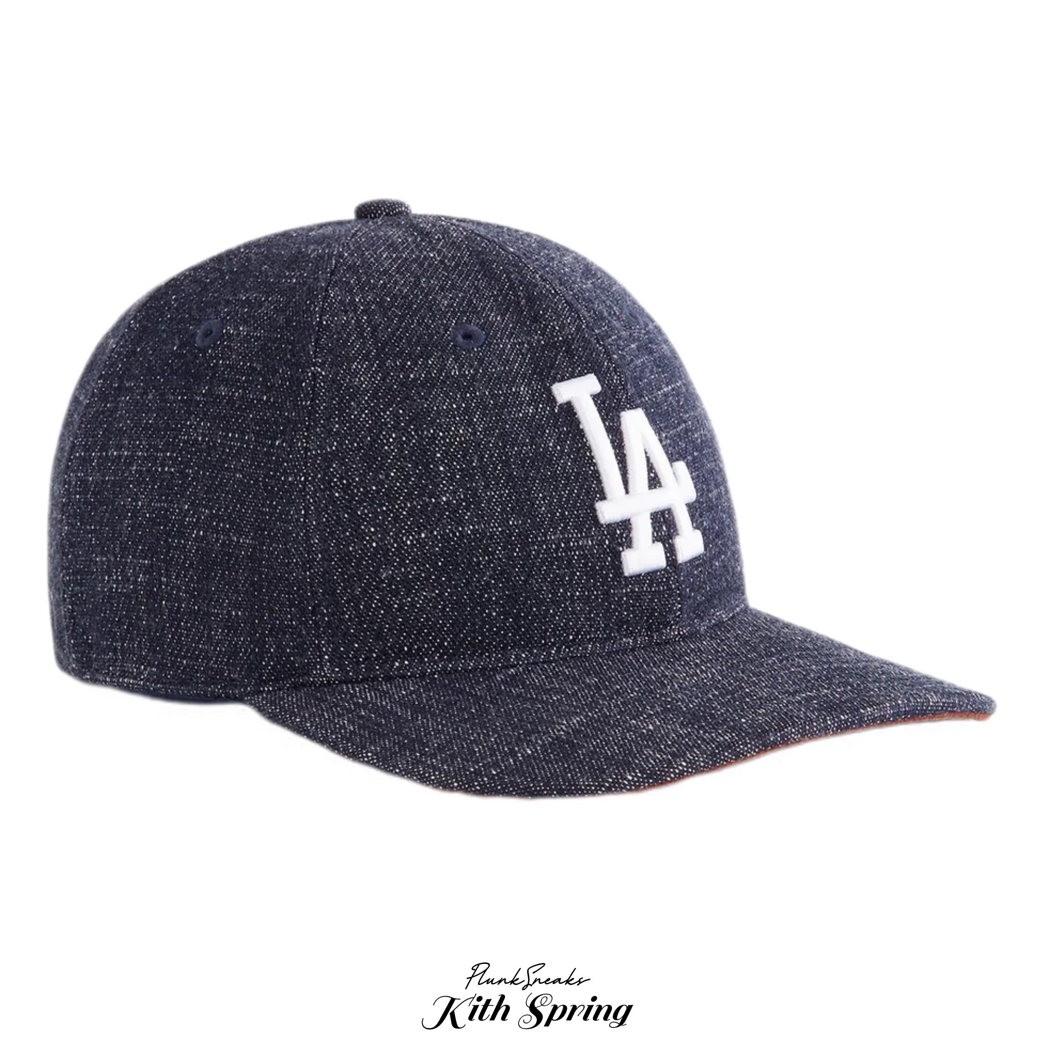 Kith & Kin & '47 for the Los Angeles Dodgers Wool Denim Franchise LS Cap