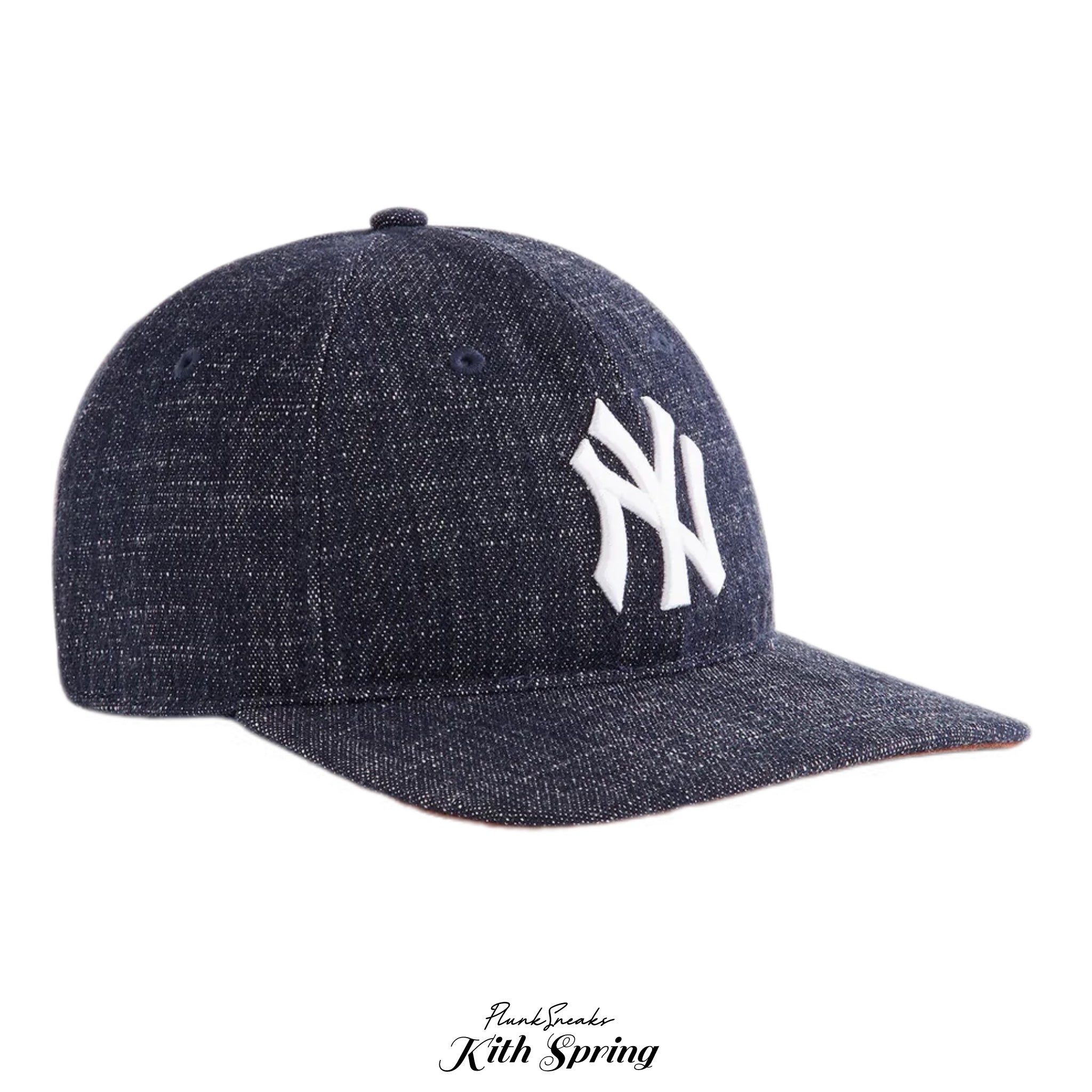 Kith & Kin & '47 for the New York Yankees Wool Denim Franchise LS Cap