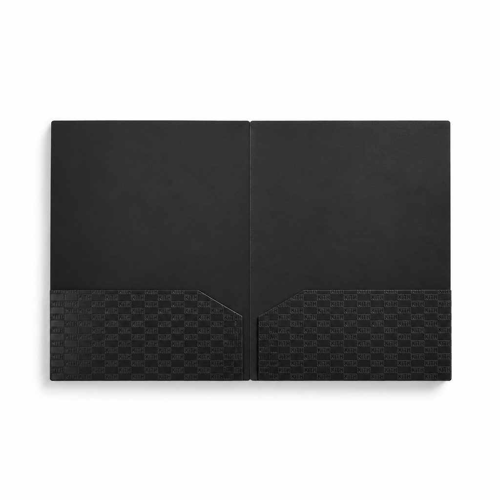 Kith Kids Back to School Notebook Folder Box Set Black 2026