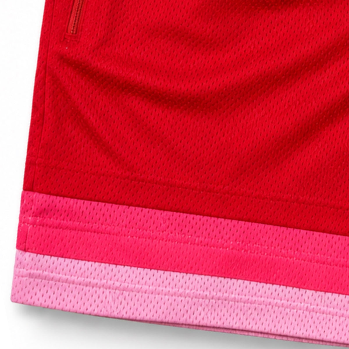 Bristol Studio Triple Hem Shorts Red Rose Pastel Pink 2022 (USED)