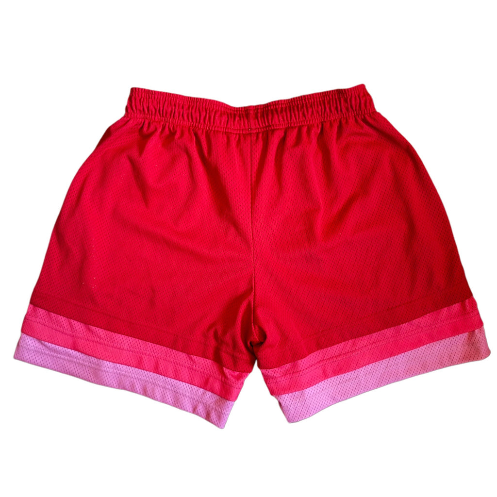 Bristol Studio Triple Hem Shorts Red Rose Pastel Pink 2022 (USED)