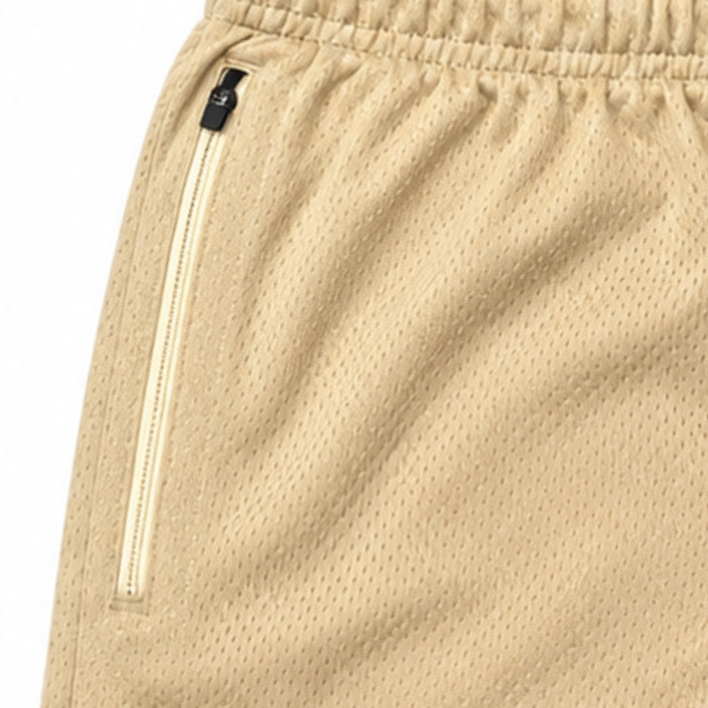 Bristol Studio Triple Hem Shorts Camel Sand Cream 2022 (USED)