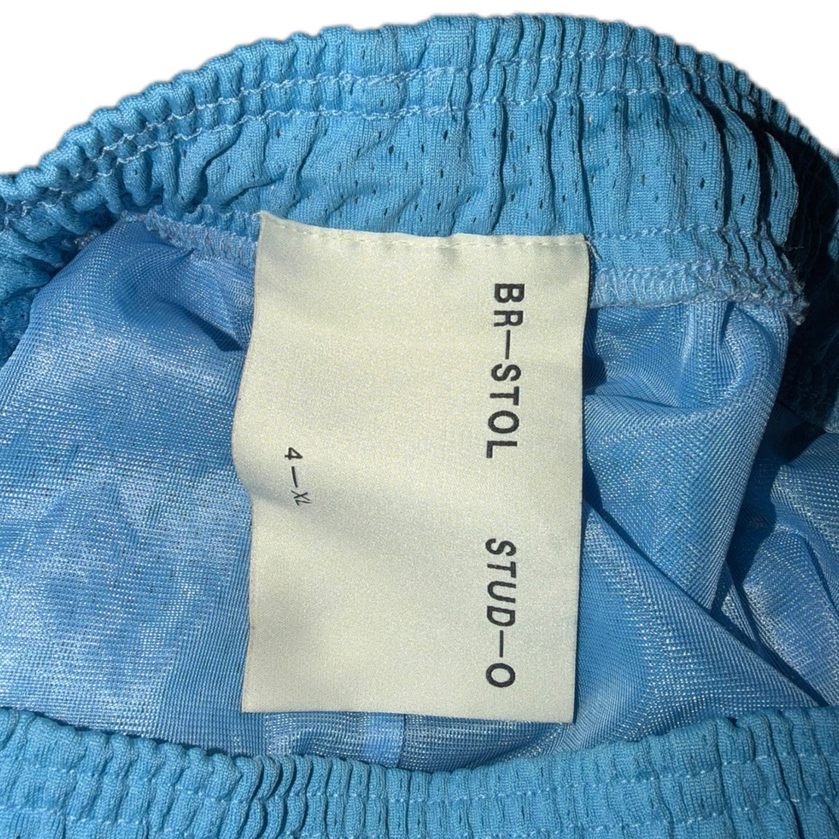 Bristol Studio Triple Hem Shorts Sky Blue Aqua Ice Blue 2022 (USED)