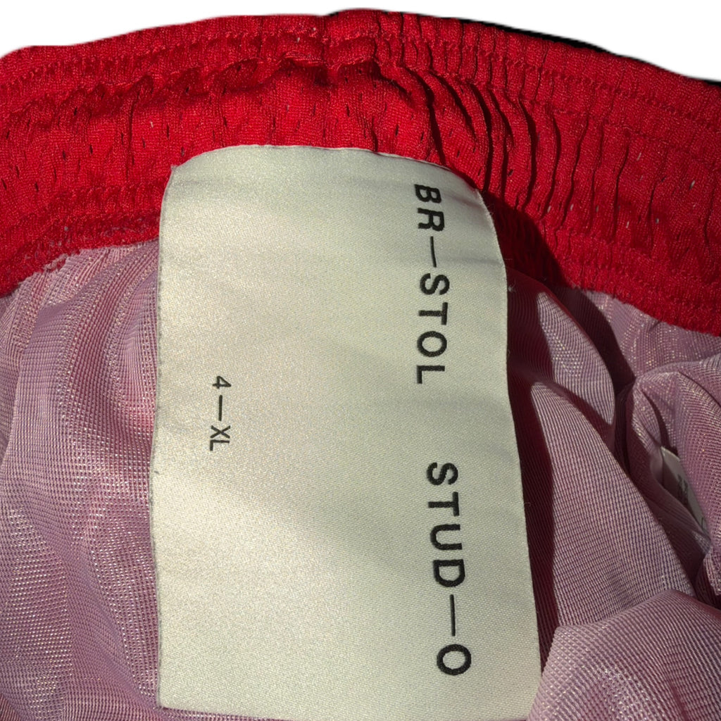 Bristol Studio Triple Hem Shorts Red Rose Pastel Pink 2022 (USED)