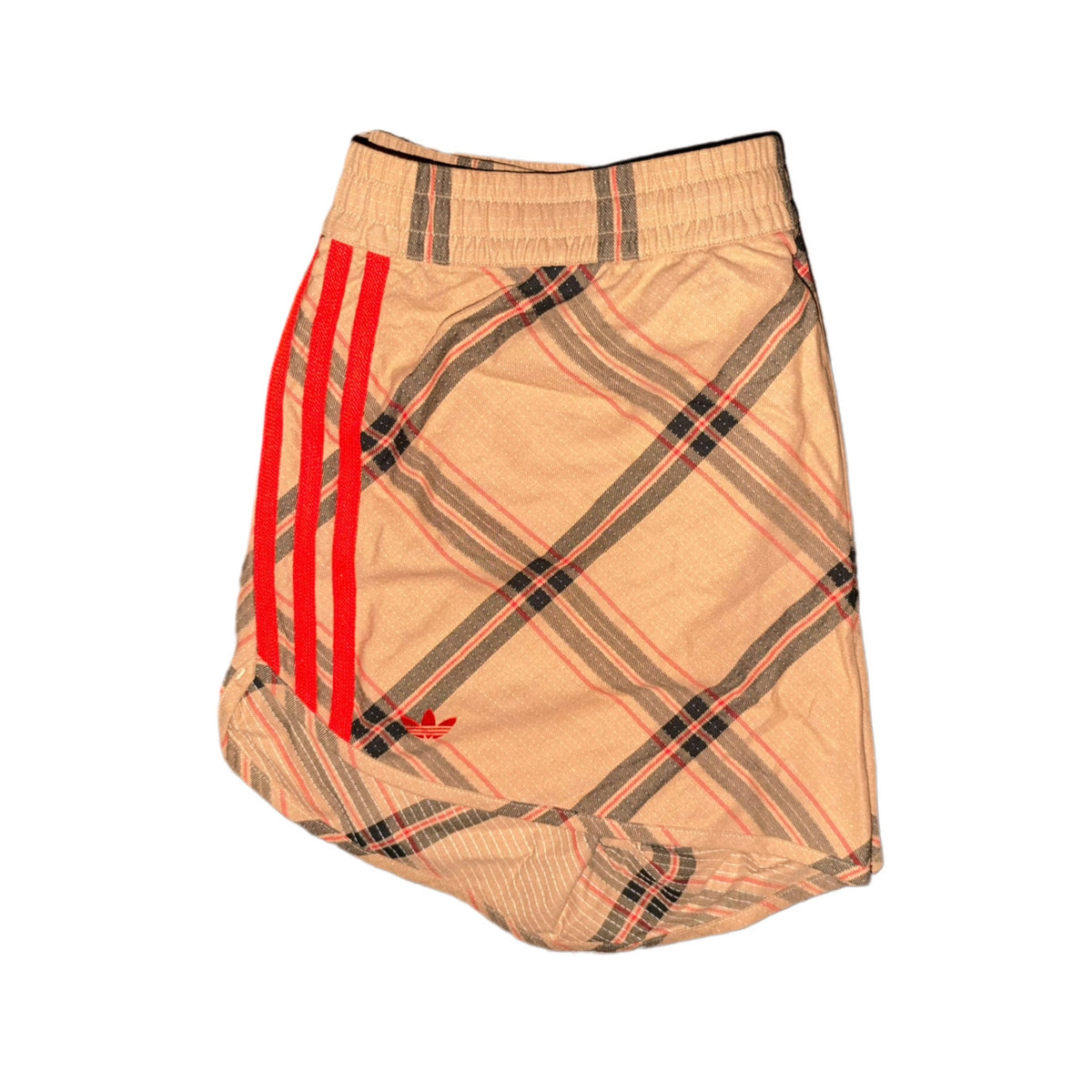 adidas Originals Wales Bonner WB Shorts Check Jacquard Beige 2024 (USED)