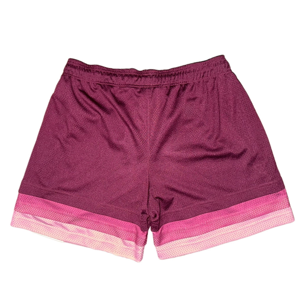 Bristol Studio Triple Hem Shorts Maroon Violet Pastel Pink 2022 (USED)