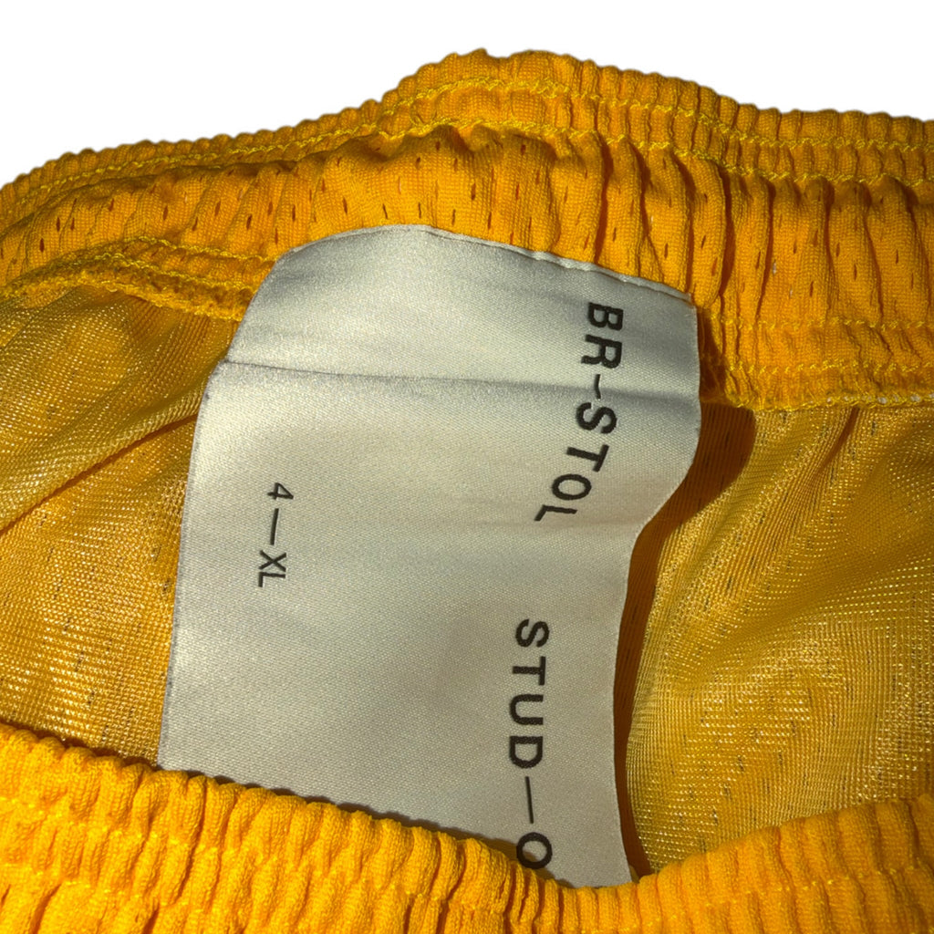 Bristol Studio Triple Hem Shorts Gold Lemon Pale Yellow 2022 (USED)