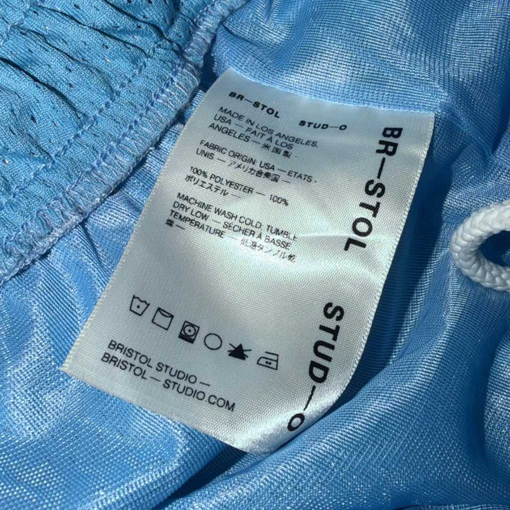 Bristol Studio Triple Hem Shorts Sky Blue Aqua Ice Blue 2022 (USED)