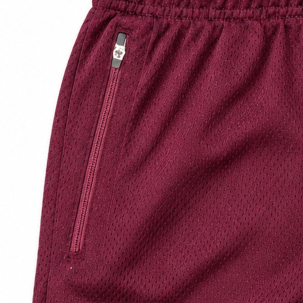 Bristol Studio Triple Hem Shorts Maroon Violet Pastel Pink 2022 (USED)