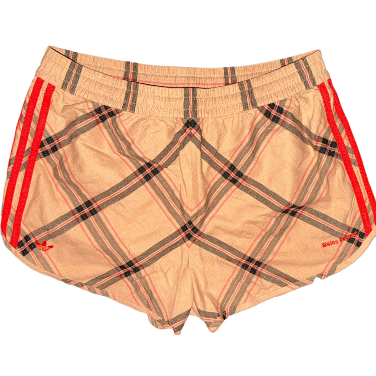 adidas Originals Wales Bonner WB Shorts Check Jacquard Beige 2024 (USED)