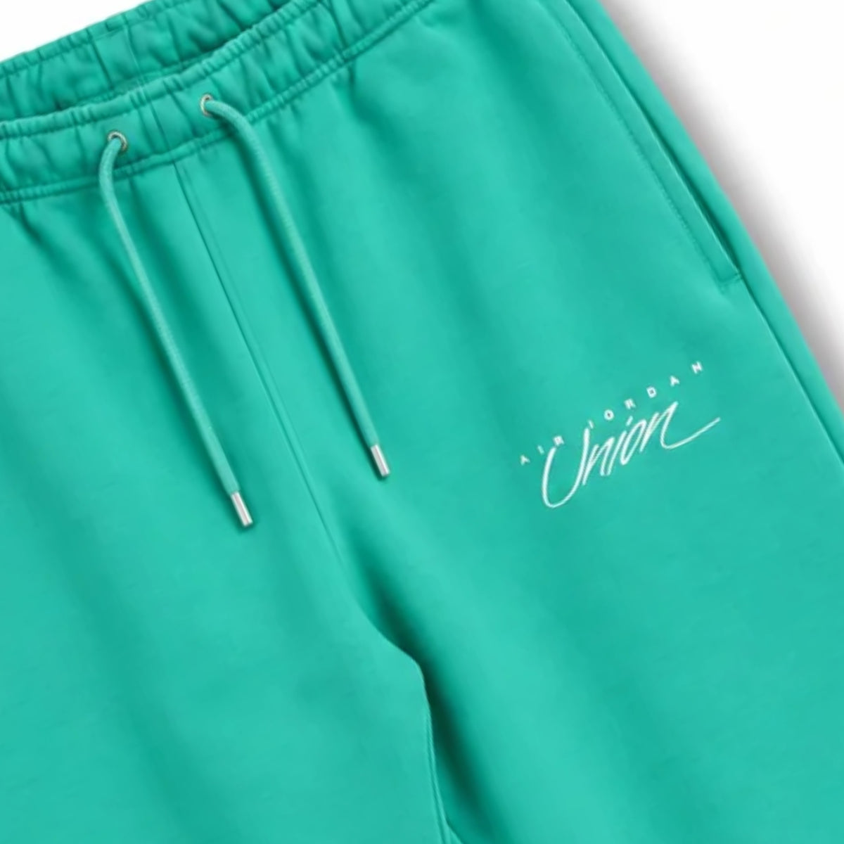 Air Jordan 1 KO x Union LA Fleece Sweatpants Kinetic Green/Coconut Milk 2023 (USED)
